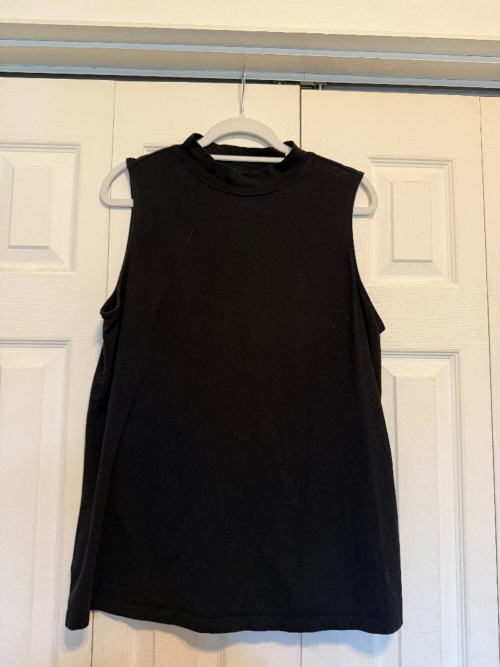 Mock Neck Tank Top